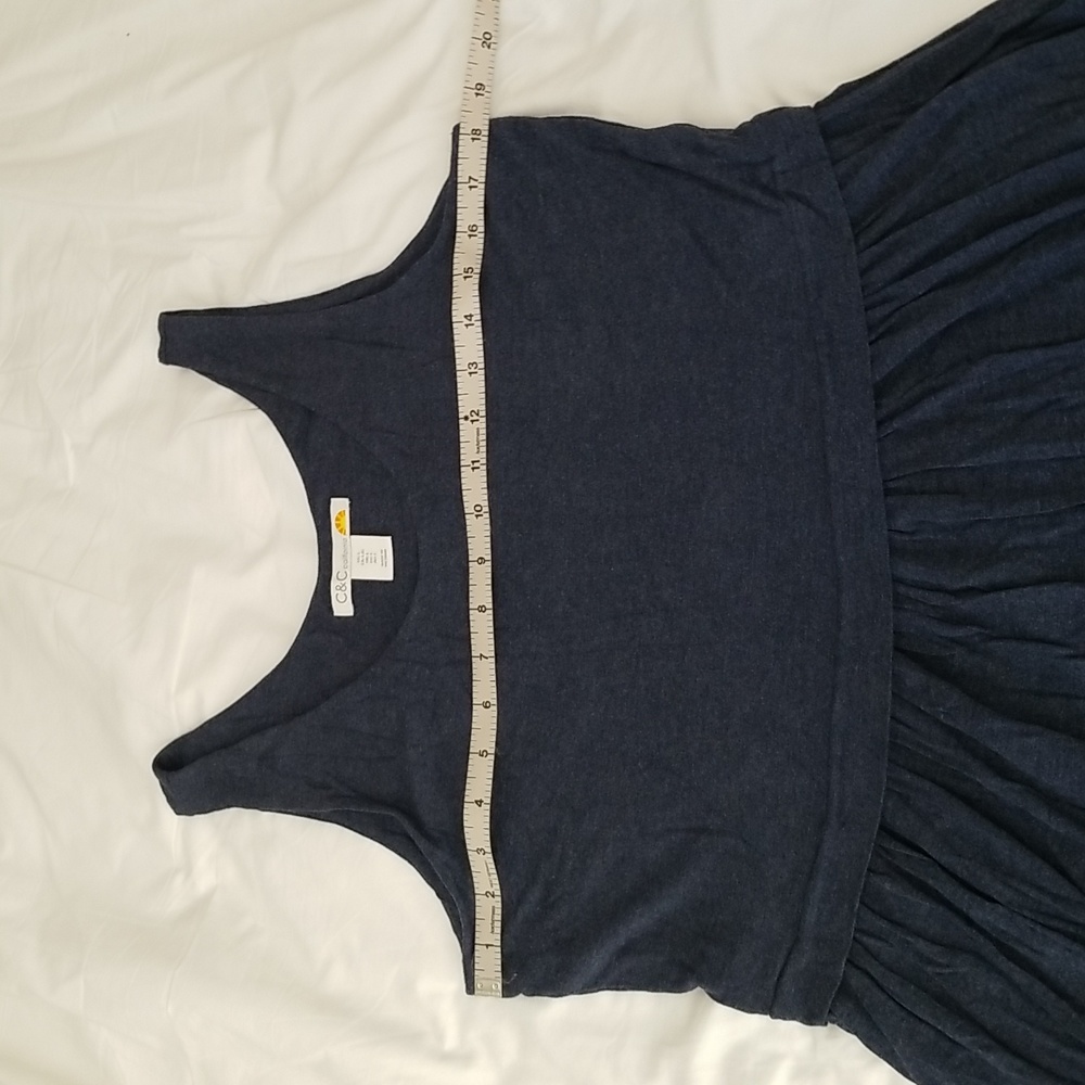 Heather Blue Dress with Pockets EUC - Picture 7 of 8